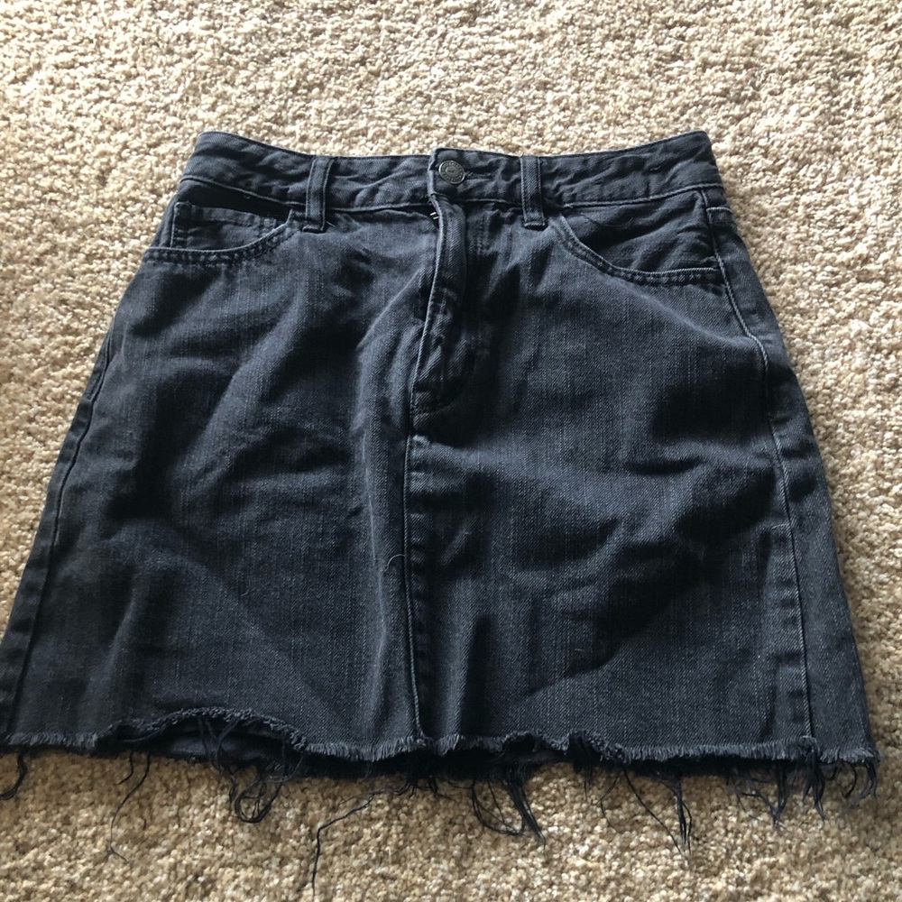 Hollister denim skirt